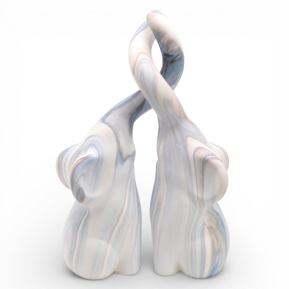 COPPIA ELEFANTI CERAMICA CM.30